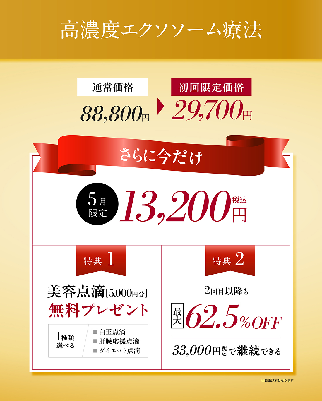 エクソソーム・再生因子が高濃度